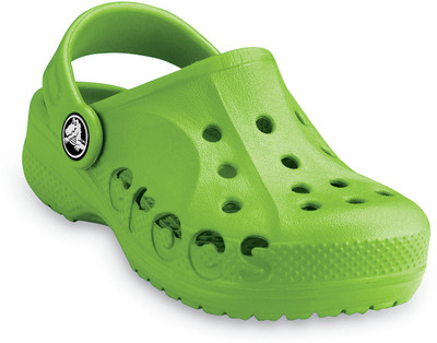 Crocs Boys & Girls Slip-on Clogs(Green, Black