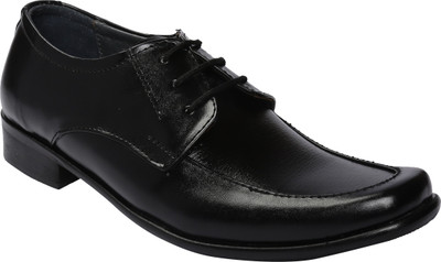 Shoe Bazar Boys Lace Formal Boots(Black
