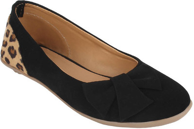 Apick Girls Slip on Moccasins(Multicolor, Black