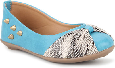 Apick Girls Slip on Moccasins(Multicolor, Blue