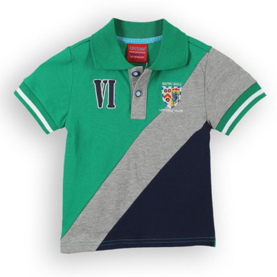 Lilliput Baby Boys Applique Cotton T Shirt(Multicolor, Pack of 1), Dark green