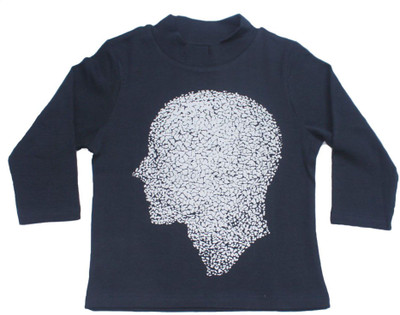 Prattle Boys Printed Cotton T Shirt(Blue, Pack of 1