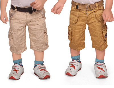 Adbucks Three Fourth For Boys(Yellow Pack of 2