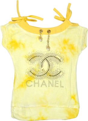 Hey Baby Girls Party Cotton Viscose Blend Off Shouldered Top(Yellow, Pack of 1
Hey Baby Girls Party Cotton Viscose Blend Off Shouldered Top(Yellow, Pack of 1