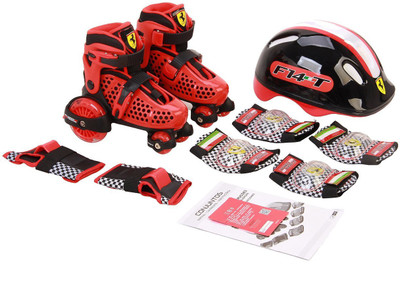 SWAGSPIN Ferrari-My first adjustable Roller Skate Combo Set-Size 30-33 Skating Kit
SWAGSPIN Ferrari-My first adjustable Roller Skate Combo Set-Size 30-33 Skating Kit