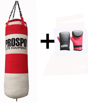 Prospo Multi Layer Unfilled (3 Feet) Canvas Heavy Bag With Punching Gloves Boxing Kit
Prospo Multi Layer Unfilled (3 Feet) Canvas Heavy Bag With Punching Gloves Boxing Kit
