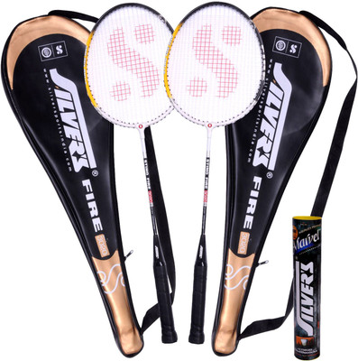 Silver's Fire Combo Badminton Kit