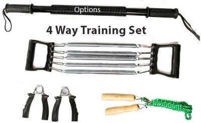 Options 4-Way Traning Set Gym & Fitness Kit