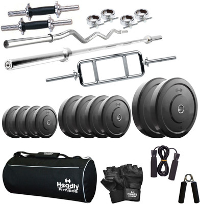 Headly Home 55 kg Combo AA1 Home Gym Kit