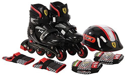 SWAGSPIN FK7-1 INLINE SKATE BLACK 30-33 Skating Kit