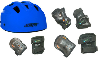 Jaspo jaspo safe-max multi purpose protective set blue Skating Kit