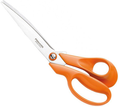 FISKARS Stainless Steel All-Purpose Scissor(Orange, Pack of 1)
