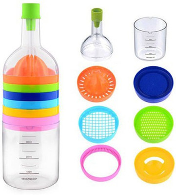 Evana Bin 8 in 1 Multicolor Kitchen Tool Set(Multicolor)