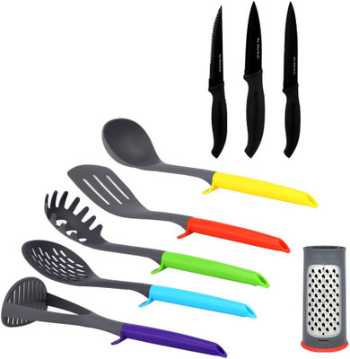 Shri & Sam 182367001 Shri & Sam 8pcs Kitchen Tool with Grater Multicolor Kitchen Tool Set(Multicolor)
Shri & Sam 182367001 Shri & Sam 8pcs Kitchen Tool with Grater Multicolor Kitchen Tool Set(Multicolor)