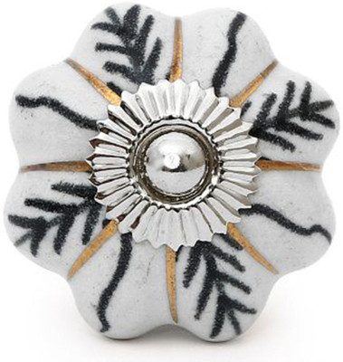 Perfectcreat Ceramic Door Knob(White Pack of 4)