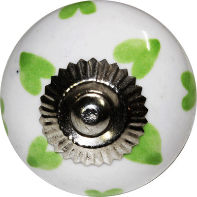 Perfectcreat Ceramic Door Knob(Green Pack of 4)
