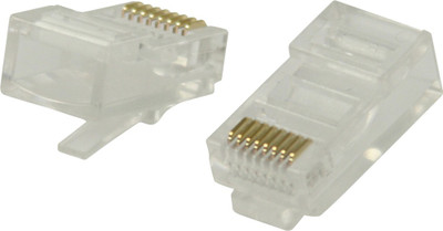 TechByte 100 Pcs RJ45 Plug Cat5 8P8C Lan Connector Network Lan Adapter(100 Mbps)
TechByte 100 Pcs RJ45 Plug Cat5 8P8C Lan Connector Network Lan Adapter(100 Mbps)
