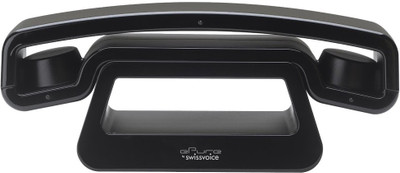 Swiss Voice Epure+ Cordless Landline Phone(Black)