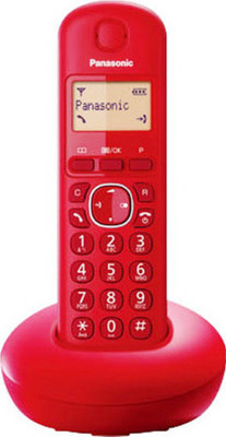 Panasonic KX-TGB210 Cordless Landline Phone(Red)
