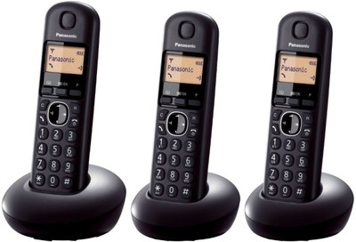 Panasonic KXTGB213 Cordless Landline Phone(black)