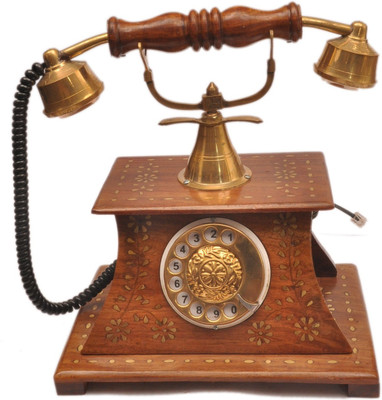 Sparkle India maharaja telephone Corded Landline Phone with Answering Machine(Brown)
Sparkle India maharaja telephone Corded Landline Phone with Answering Machine(Brown)
