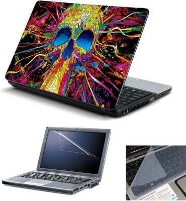 Geek Burst Skull 3in1 Laptop Skins with Laptop Screen Guard and Key Protector HQ 15.6 Inch Combo Set(Multicolor)
Geek Burst Skull 3in1 Laptop Skins with Laptop Screen Guard and Key Protector HQ 15.6 Inch Combo Set(Multicolor)