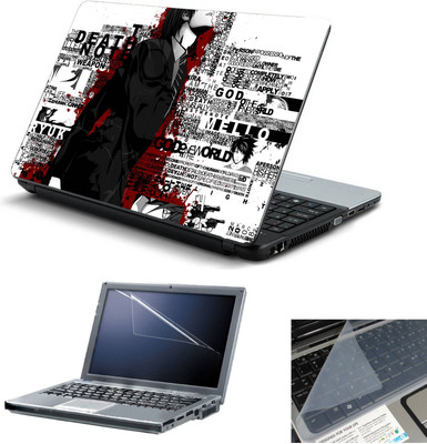 Geek Death Note God Messgae 3in1 Laptop Skins with Laptop Screen Guard and Key Protector HQ 15.6 Inch Combo Set(Multicolor)
Geek Death Note God Messgae 3in1 Laptop Skins with Laptop Screen Guard and Key Protector HQ 15.6 Inch Combo Set(Multicolor)