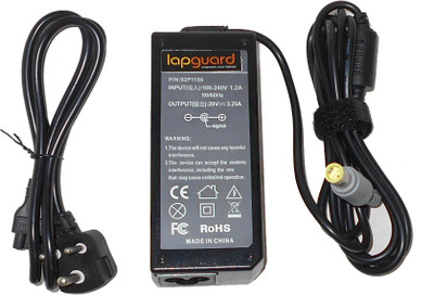 Lapguard IBM Lenovo Thinkpad R500 R60 65 W Adapter(Power Cord Included)