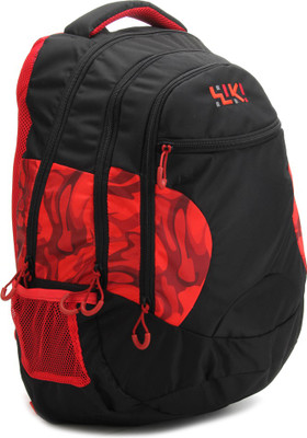 Wildcraft Laptop Backpack(Black, Red)