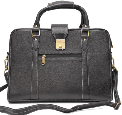 WestHide 14 inch Laptop Messenger Bag(Black)