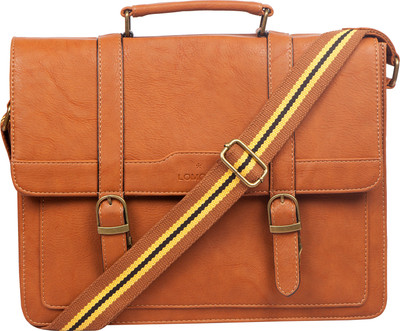 Lomond 15 inch Laptop Messenger Bag(Tan), Tan-87