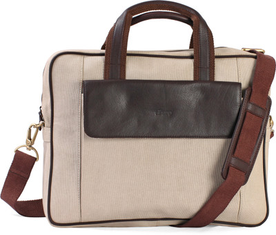 tZaro 15 inch Laptop Messenger Bag(Beige)