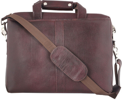 Zifana 15 inch Laptop Messenger Bag(Brown)