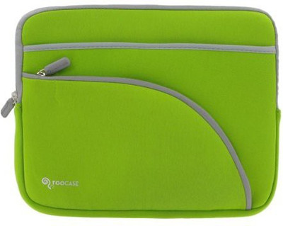 rooCASE 10 inch Sleeve/Slip Case(Green), Neon green