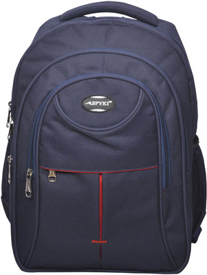 Spyki 16 inch Laptop Backpack(Blue), Navy blue