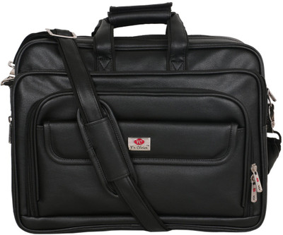 ZIFANA 15 inch Laptop Messenger Bag(Black)