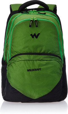 Wildcraft Lih Green 37 L Backpack(Black, Yellow)