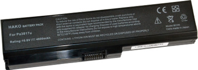 Hako Toshiba Satellite L630 L635 L640 L645 6 Cell Laptop Battery