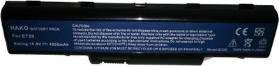 Hako Acer D525/E725 6 Cell Laptop Battery