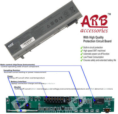 ARB Dell 312-0917 6 Cell Laptop Battery