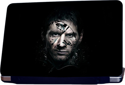 ShopMantra Messi Redesigned Face Vinyl Laptop Decal 15.6