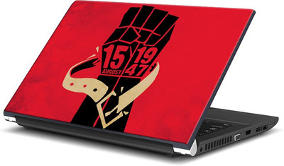 ShopMantra Freedom 1947 Laptop Skin Vinyl Laptop Decal 15.6