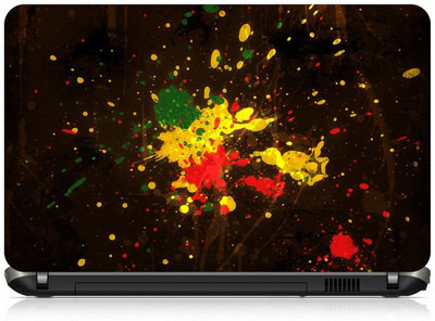 Box 18 Rasta Splash Abstract 2104 Vinyl Laptop Decal 15.6