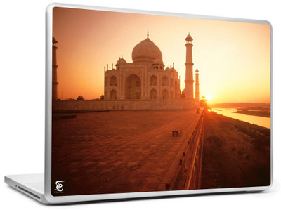 Print Shapes Taj mahal morning sunrise Vinyl Laptop Decal 15.6
