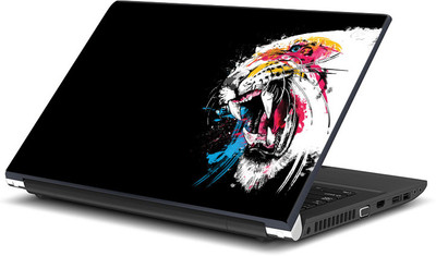 ShopMantra Roaring Tiger Artistic Vinyl Laptop Decal 15.6