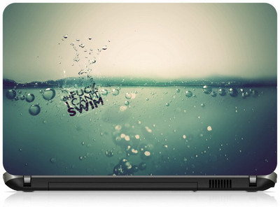Box 18 I Cant Swim Abstract 1995 Vinyl Laptop Decal 15.6