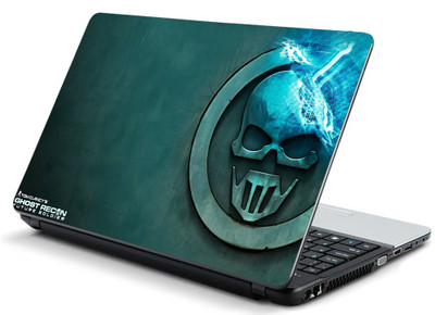 Geek Ghost Recon Logo HQ Laminated Vinyl Laptop Decal 15.6