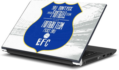 ShopMantra Everton Football Club Quote Vinyl Laptop Decal 15.6