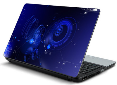Geek blue black abstract white circles numbers HQ Laminated Vinyl Laptop Decal 15.6
Geek blue black abstract white circles numbers HQ Laminated Vinyl Laptop Decal 15.6