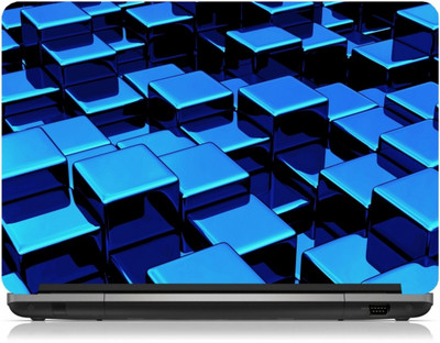 Box 18 3D cubes4 Vinyl Laptop Decal 15.6